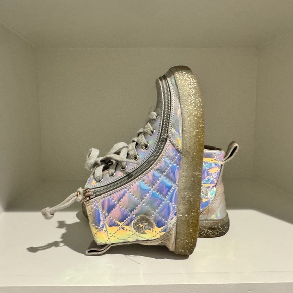 Billy shoes size 13 - Super cute Holographic shoes with Glitter Sole! - Picture 1 of 9